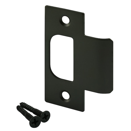 Prime-Line Tee Strike for Schlage Locks with Screws, Classic Bronze Finish (Single Pack) E 2788